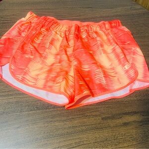 Champion Women's Vibrant Orange Athletic Shorts